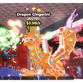 🔥 3 TRAITS!!! Dragon Gingerini 3.9B/s (Steal A Brainrot) 🐲