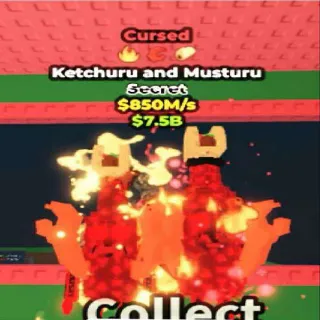 👹3 TRAITS!!! Cursed Ketchuru and Musturu 850M/s - SAB (Fast Delivery)