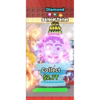 ‎💎 3 TRAITS!!! Diamond [OG] Skibidi Toilet 6B/s 🚽- SAB (Fast Delivery)