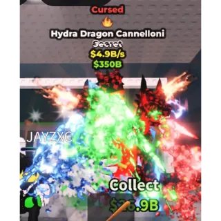 👹 FIRE TRAIT!!! CURSED Hydra Dragon Cannelloni 4.9B/s (Steal A Brainrot) 🌋