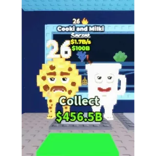 🔥 2 TRAITS!!! Cooki and Milki 1.7B/s - SAB (Fast Delivery)