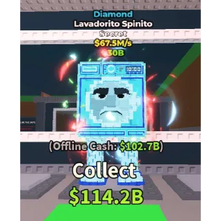 💎 Diamond Lavadorito Spinito 67.5M - SAB (Fast Delivery)