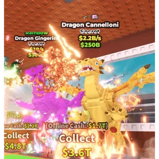 🐲 GOD TIER Dragon Bundle (Steal A Brainrot)