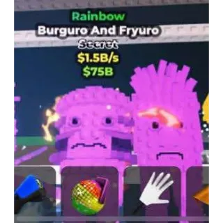 🌈 Rainbow Burguro And Fryuro 1.5B/s - SAB (Fast Delivery)