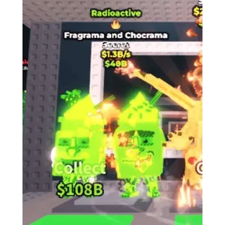 ☢️ 1 TRAIT!!! Radioactive Fragrama and Chocrama 1.3B/s - SAB (Fast Delivery)