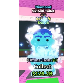 💎 [OG] Diamond Skibidi Toilet 675M/s - SAB (Fast Delivery)