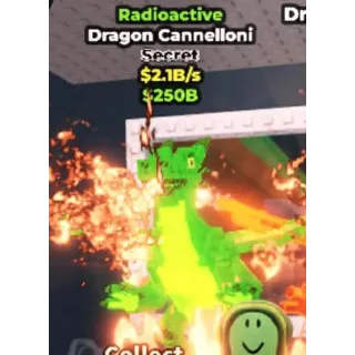 ☢️ Radioactive Dragon Cannelloni 2.1B/s (Steal A Brainrot) 🐲