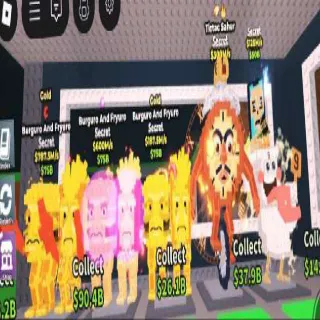 ⚜️ BURGER + 2 SECRETS Bundle - SAB (Fast Delivery)