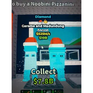 💎 2 TRAITS!!! Diamond Garama And Madundung 525M/s - SAB (Fast Delivery)