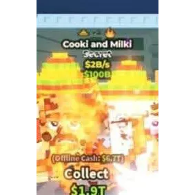 🌈 3 TRAITS!!! Cooki and Milki 2B/s - SAB (Fast Delivery)