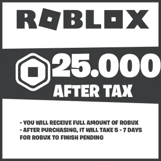 Robux | 25 000x