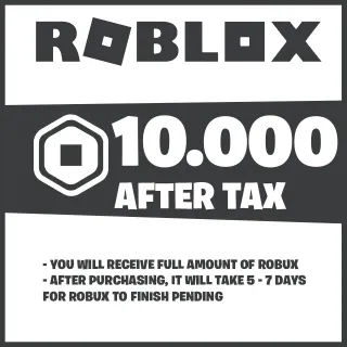 10K Robux