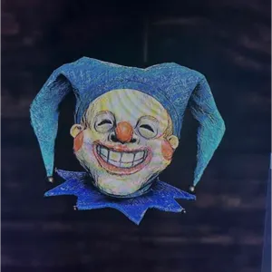 Glowing Buffoon Mask