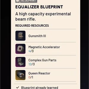 Equalizer Blueprint