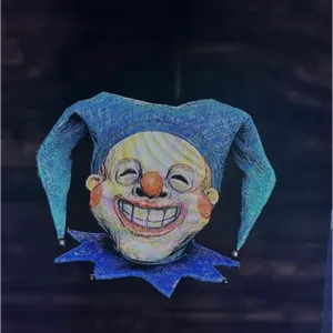 Glowing Buffoon Mask