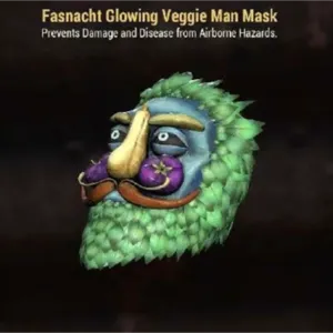 Glowing Veggie Man Mask