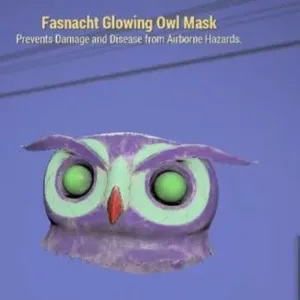 Glowing Owl Mask