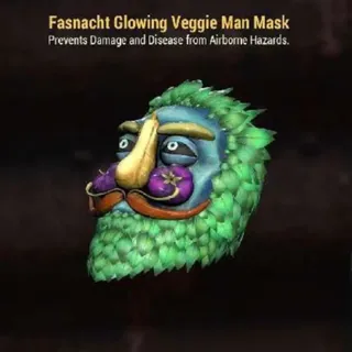 Glowing Veggieman Mask