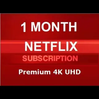 NETFLIX Premium 1 MONTH 4K (UHD)