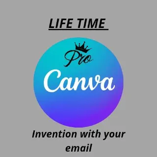 Canva pro access Life time