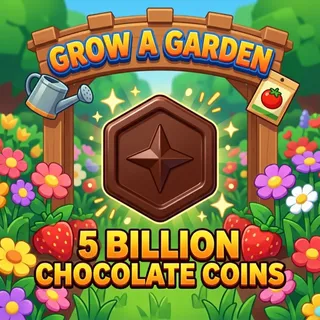 5 BILLION CHOCOLATE COINS | GROW A GARDEN