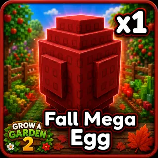 FALL MEGA EGG | GROW A GARDEN 2