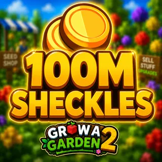 100M SHECKLES | GROW A GARDEN 2