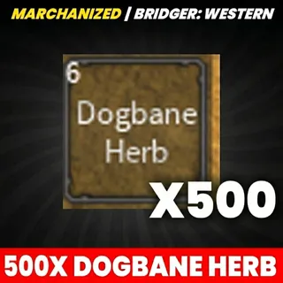 500 DOGBANE HERB | ACCOUNT (Clean - no email)