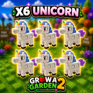 X6 UNICORN | GROW A GARDEN 2