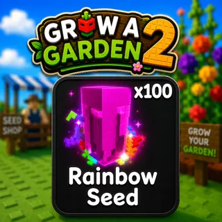100X RAINBOW SEED | GROW A GARDEN 2