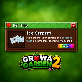 3X ICE SERPENT | GROW A GARDEN 2