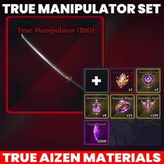 TRUE MANIPULATOR SET (TRUE AIZEN) | SAILOR PIECE