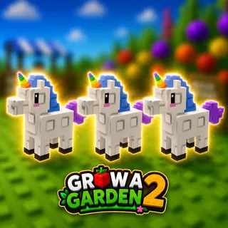 3X UNICORN | GROW A GARDEN 2