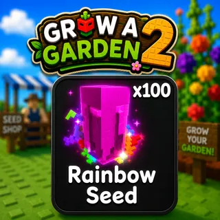 100X RAINBOW SEED | GROW A GARDEN 2