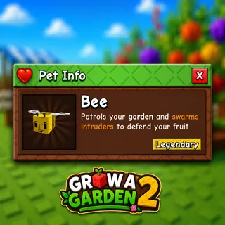 BEE | GROW A GARDEN 2