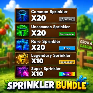 SPRINKLER BUNDLE | GROW A GARDEN 2