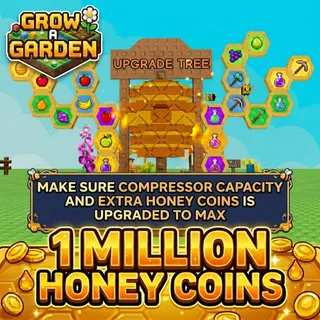 1 MILLION HONEY COINS | GROW A GARDEN
