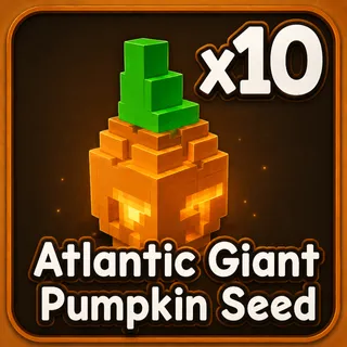 10X ATLANTIC GIANT PUMPKIN SEED