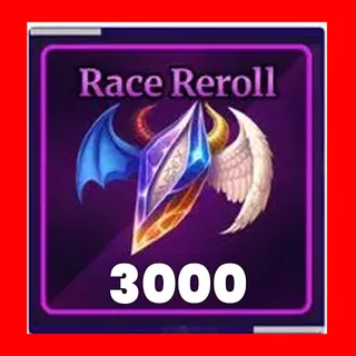 3000 RACE REROLLS | SAILOR PIECE