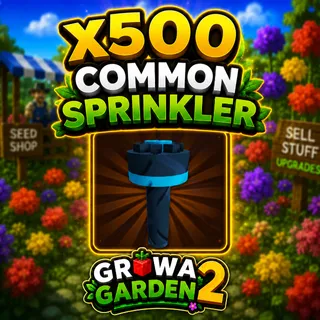 COMMON SPRINKLER X500