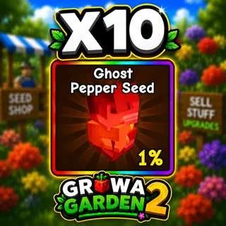 GHOST PEPPER SEED X10 | GROW A GARDEN 2