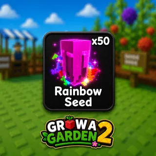 50X RAINBOW SEED | GROW A GARDEN 2