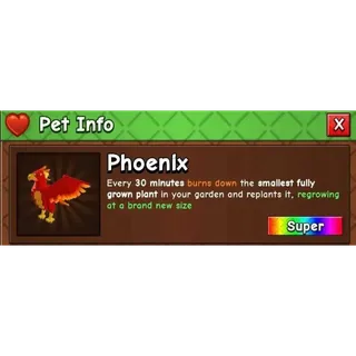 PHOENIX | GROW A GARDEN 2