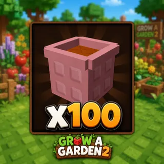 100 BASIC POT | GROW A GARDEN 2
