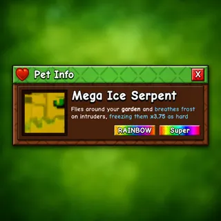 MEGA RAINBOW ICE SERPENT