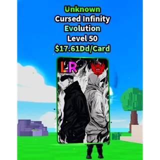 UNKNOWN CURSED INFINITY EVOLUTION | ANIME CARD FARM