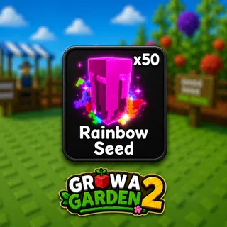 50X RAINBOW SEED | GROW A GARDEN 2