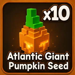 10X ATLANTIC GIANT PUMPKIN SEED