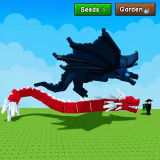 BIG RAINBOW BLACK DRAGON + BIG RAINBOW ICE SERPENT