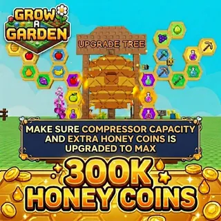 300K HONEY COINS | GROW A GARDEN